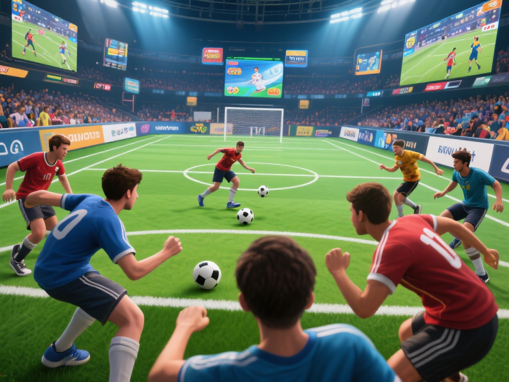 爱游戏爱体育 (爱游戏爱体育,畅享运动与竞技的无限乐趣) 此外,体育游戏还能培养团队精神和竞争意识。许多在线